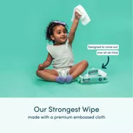 Rascals Premium Baby Sensitive Wipes Pack of 624 (12 x 52) Age- Newborn & Above