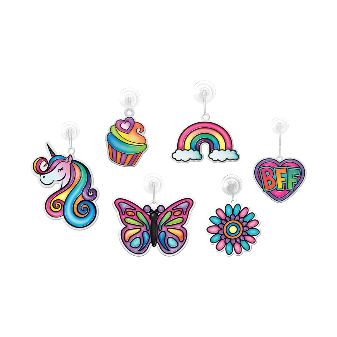 CraZart Shimmer 'N Sparkle Colour Changing Window Art Age- 6 Years & Above