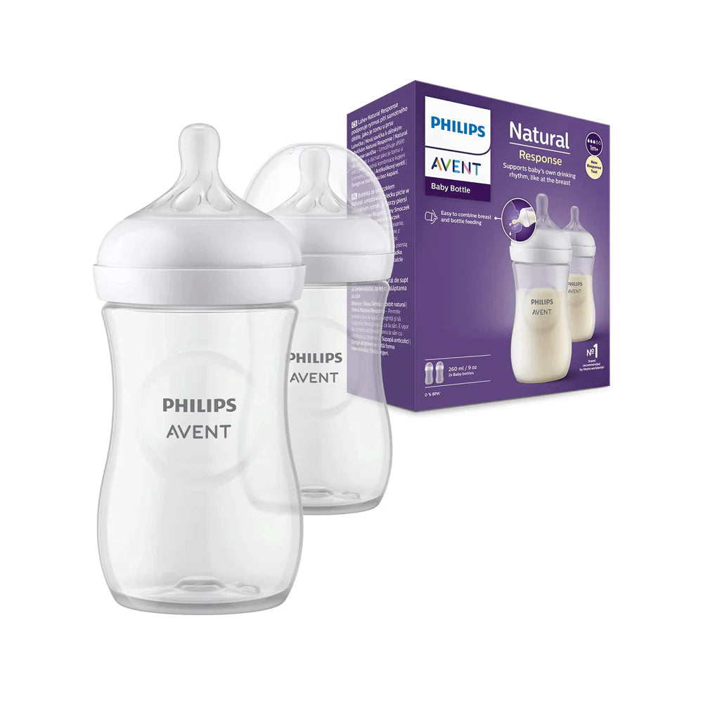 Philips Avent Natural Baby Bottle 260x2packs -1m+