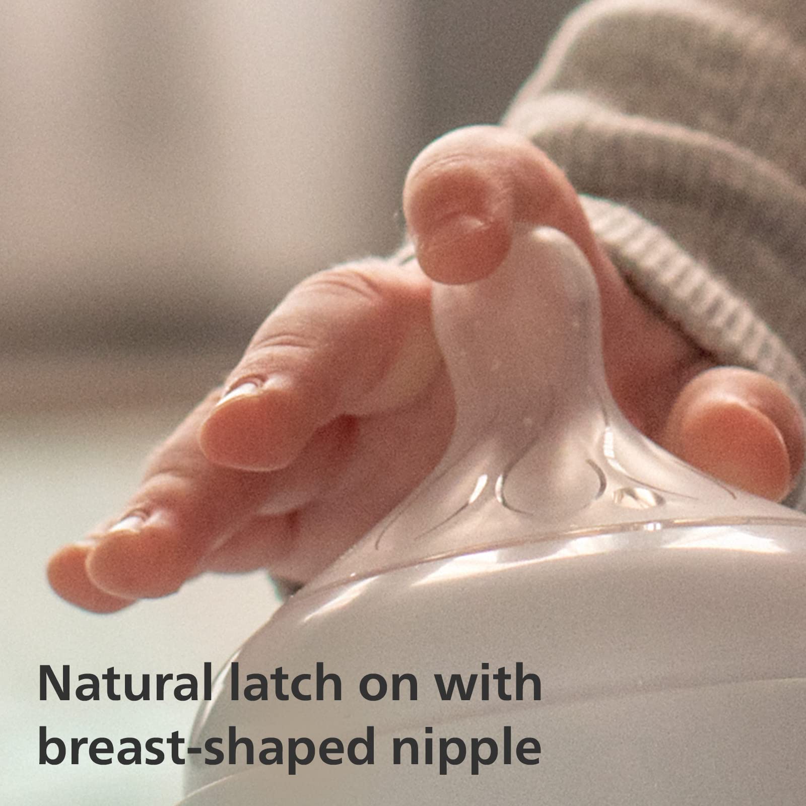 Philips Avent Natural Response Baby Bottle Pink 260ml 1m+