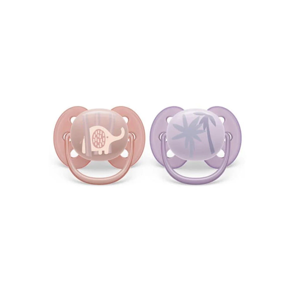 Philips Avent Ultra Soft Pacifier 0-6 Months SCF091/09  2-Pack