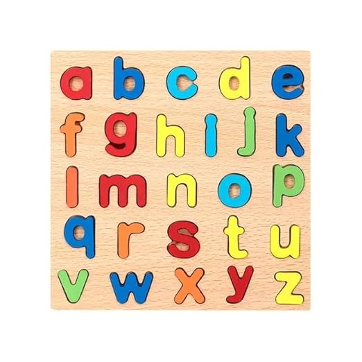 Acool Toys Alphabet Wooden Puzzle B Multicolor Age- 18 Months & Above