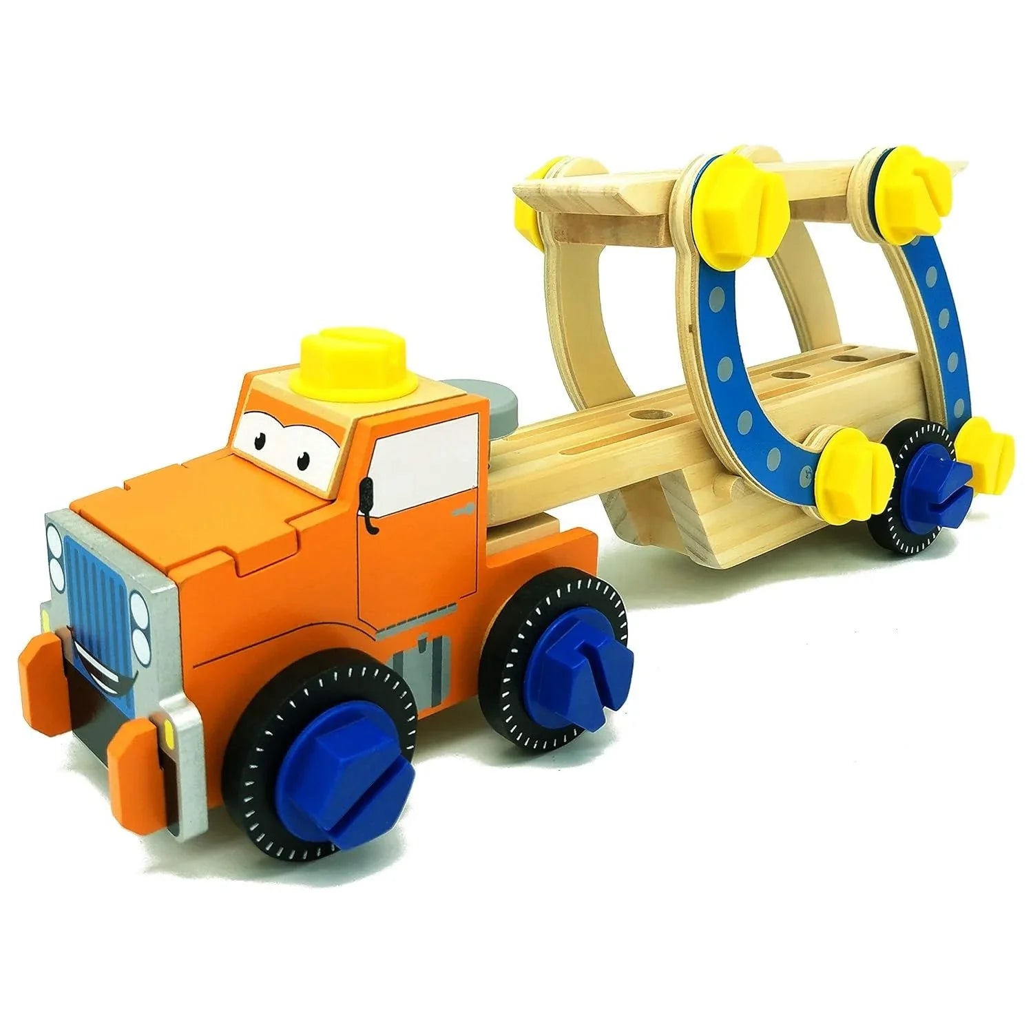 Acool Toys Building Race Car Carrier Multicolor Age- 3 Years & Above ...