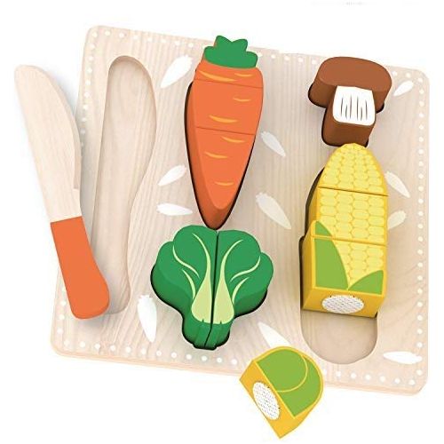 Acool Toys Flat Vegetable Cutting Game B Multicolor  Age- 18 Months & Above