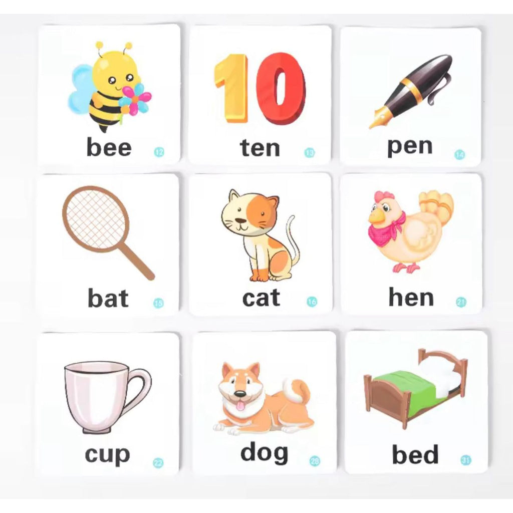 Acool Toys Rotating Spelling Game with Flash Cards Pack of 46 AC8146 Age- 3 Years & Above