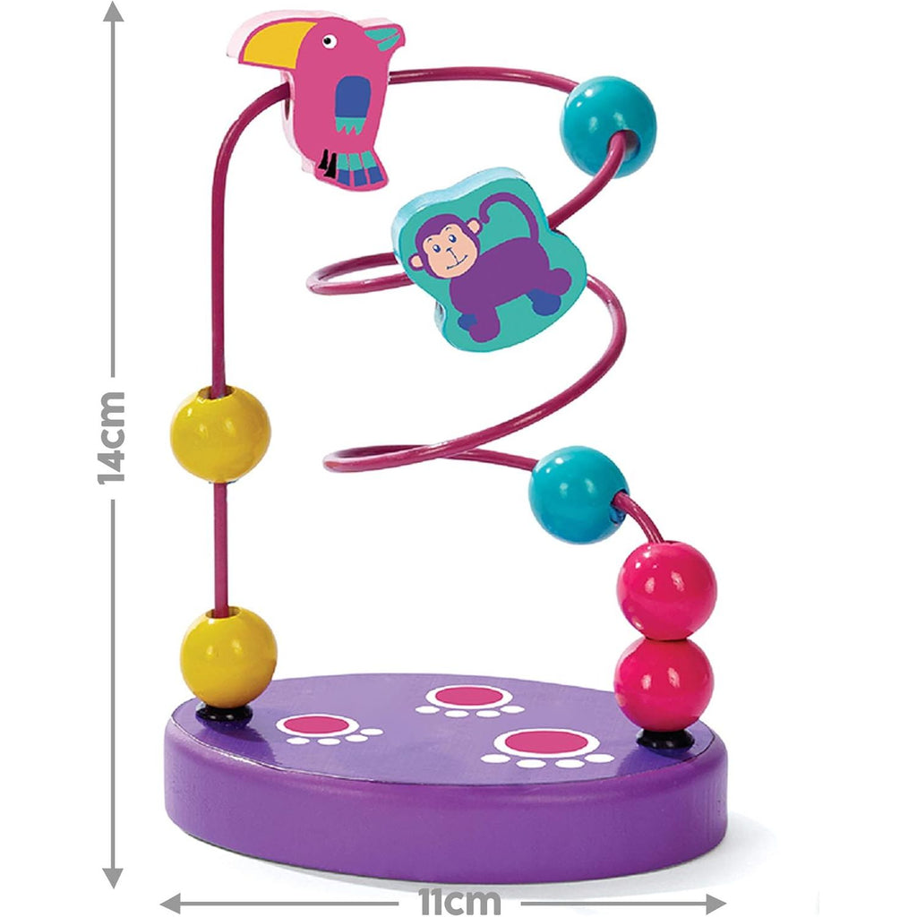 Acool Toys Wooden Elephant Toy Activity Trio Set Multicolor Age- 18 Months & Above