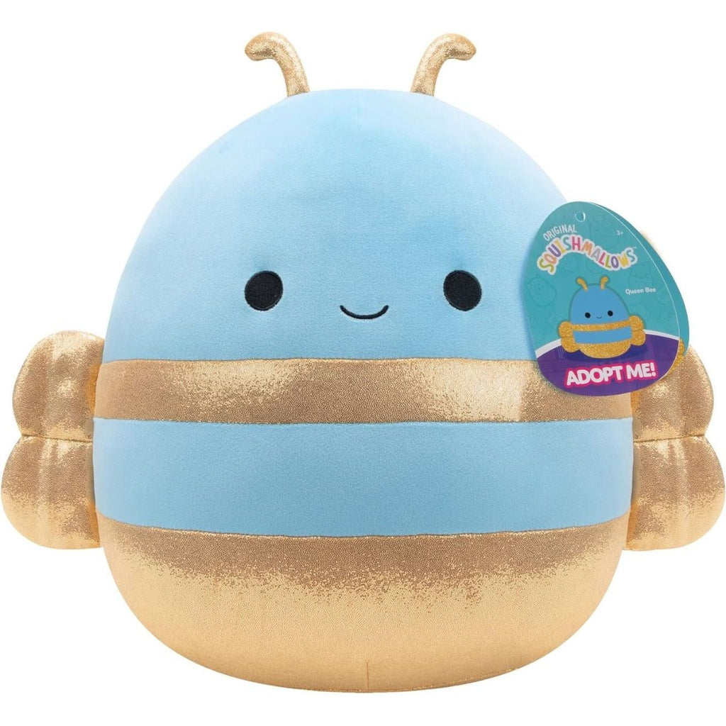 Adoptme Queen Bee 14" Plush Toy Light Blue Age- Newborn & Above