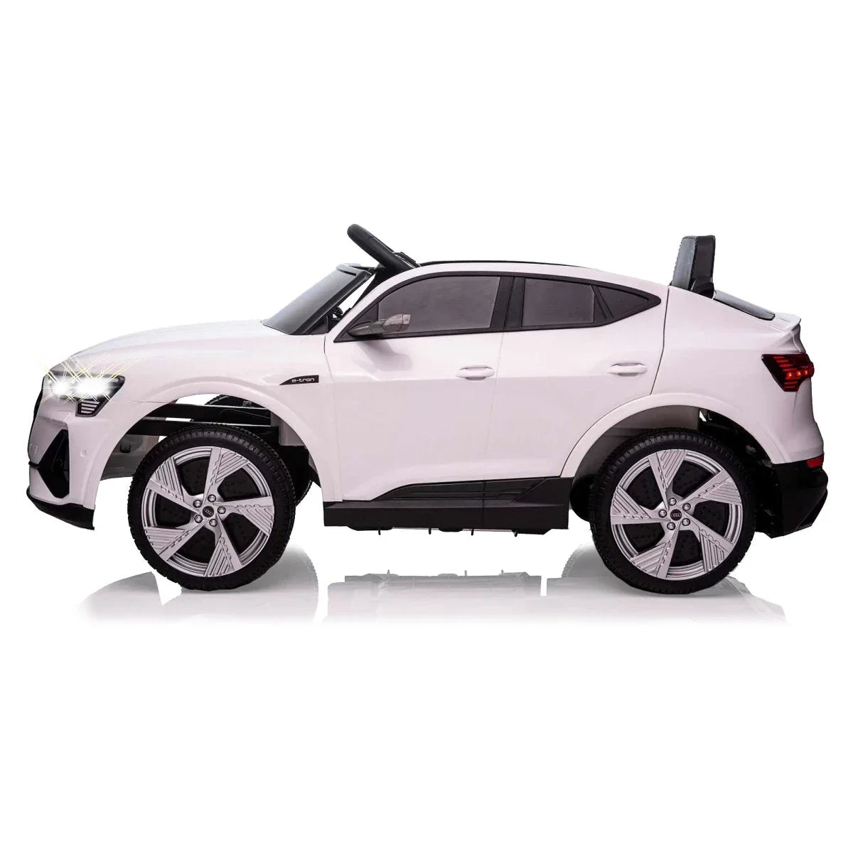 Audi e-tron Sportback Kids Ride On Convertible Car White 6688 Age- 3 Years & Above