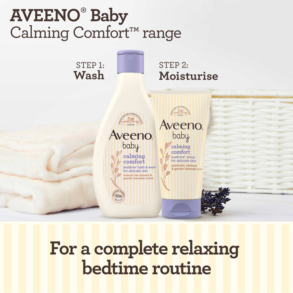 Aveeno Baby Calming Comfort™ Bedtime® Bath & Wash 250ml Age- Newborn & Above