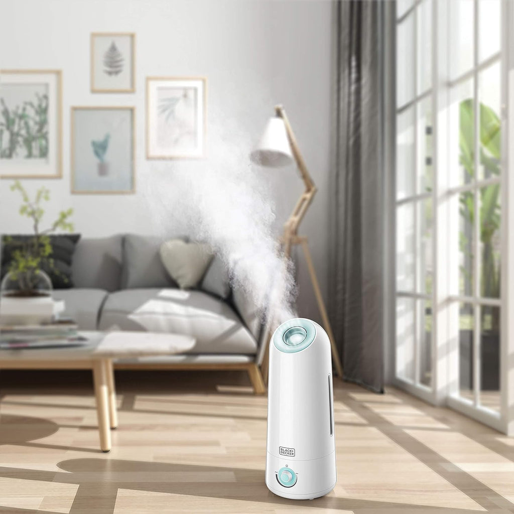 BLACK+DECKER HM5000-B5 5L Ultrasonic Humidifier 25W White