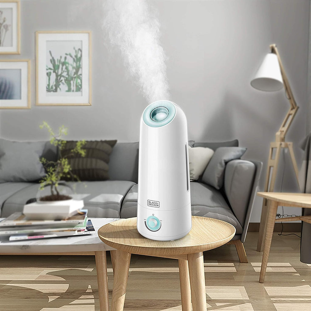 BLACK+DECKER HM5000-B5 5L Ultrasonic Humidifier 25W White