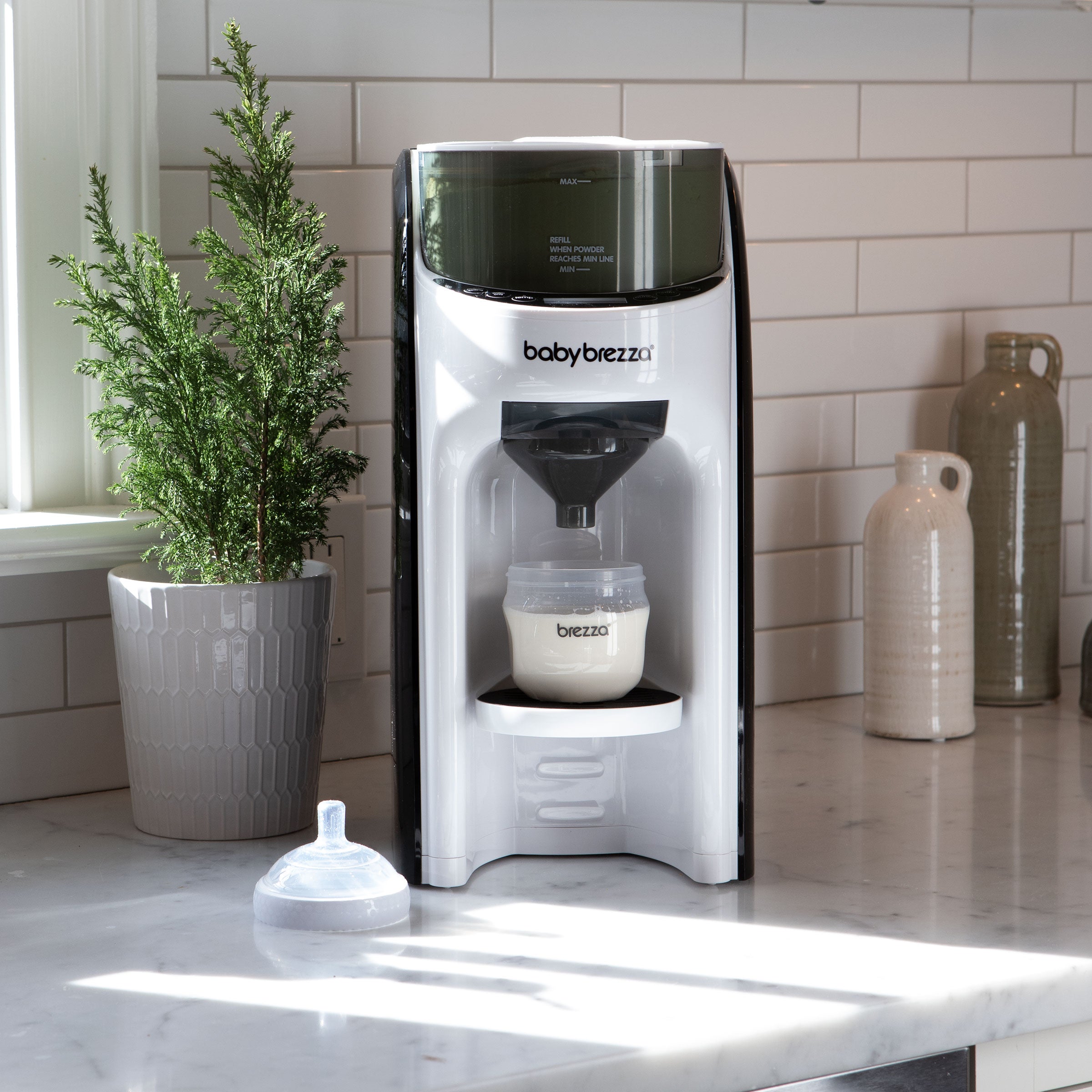 Baby Brezza - Formula Pro Advanced Formula Dispenser Machine White Age-Newborn & Above