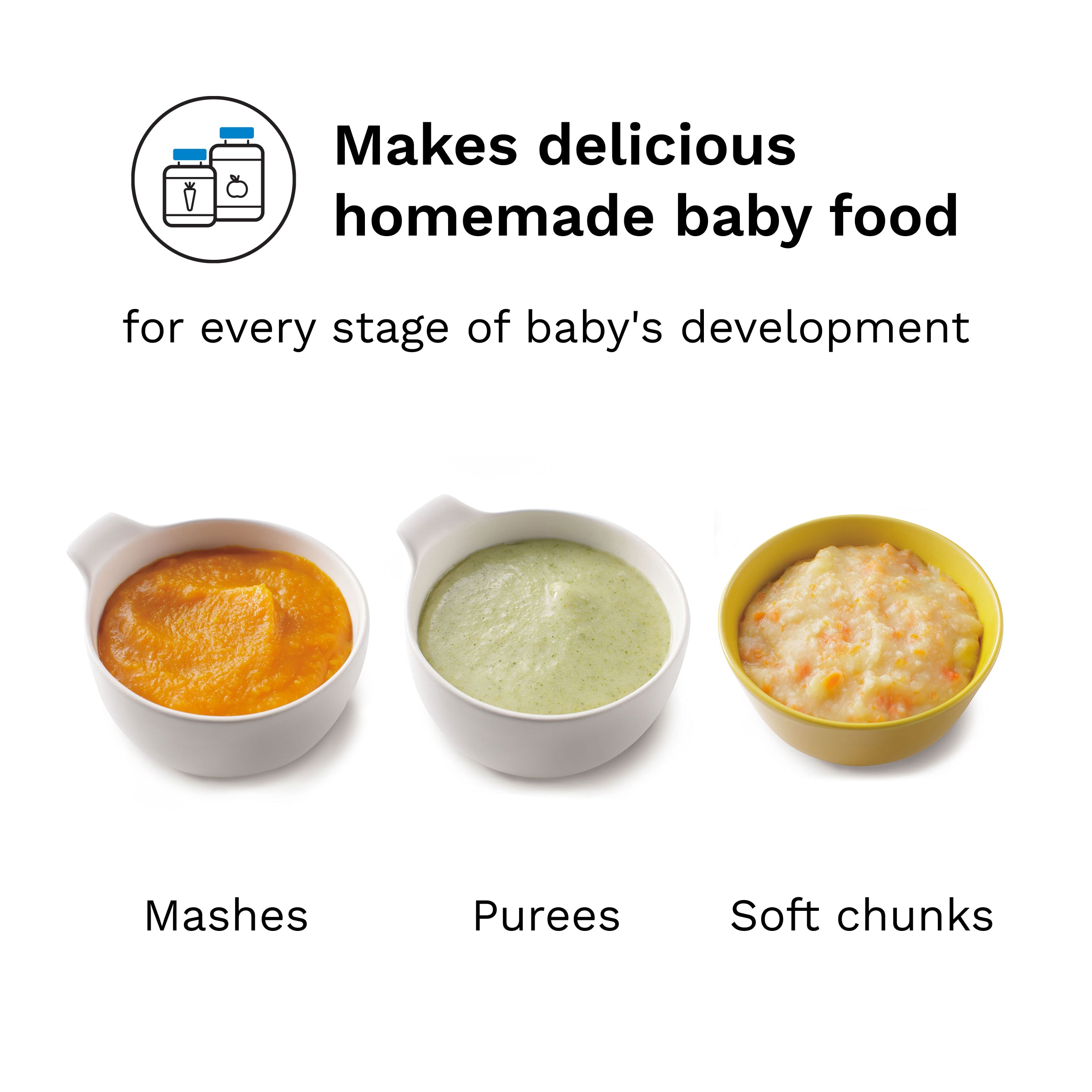 Baby Brezza Baby Brezza One Step Baby Food Maker Deluxe Age- 3 Months & Above