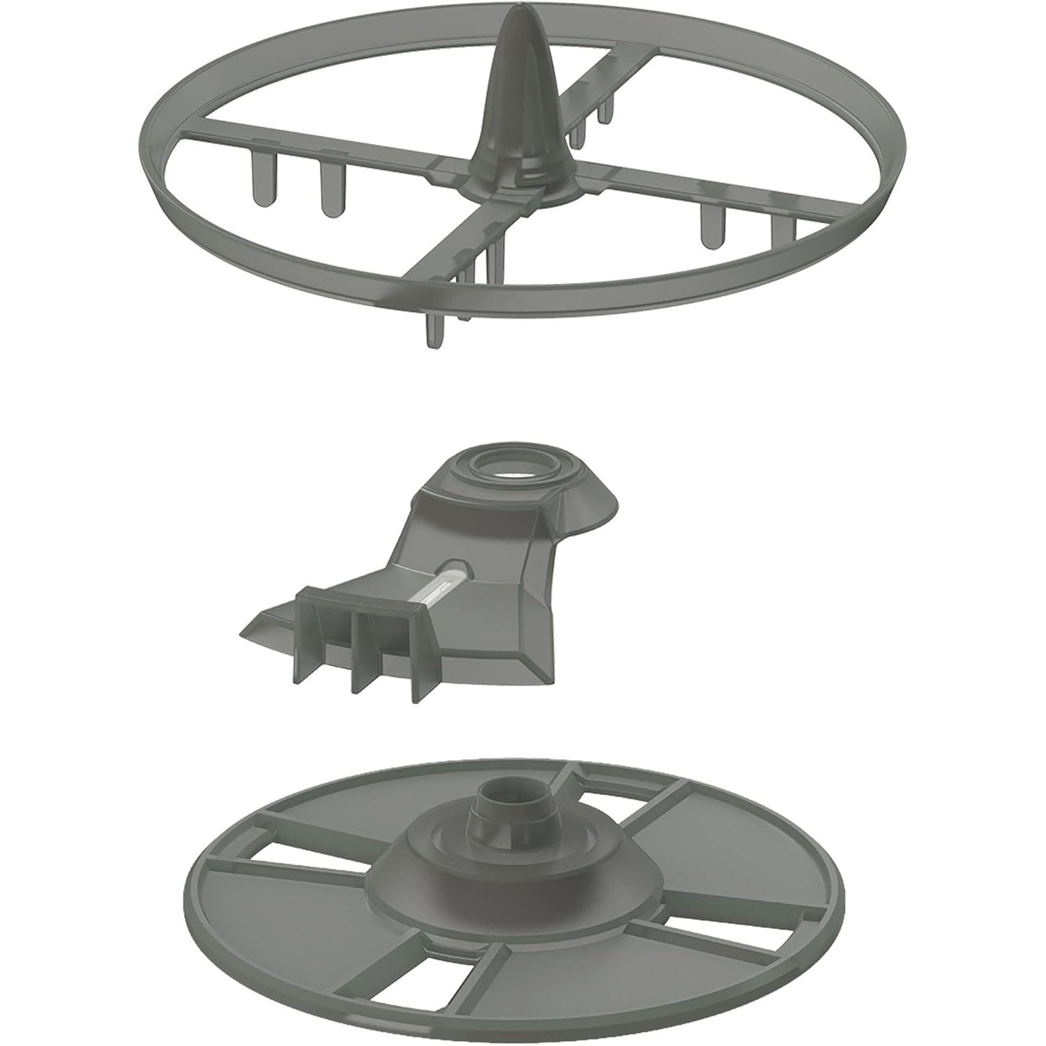 Baby Brezza Formula Pro Advanced WiFi replacement Stirring Wheel, Measuring Wheel and Locking cover with Silicon Scraper AST122