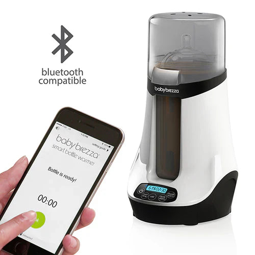 Baby Brezza Safe + Smart Bottle Warmer White/Grey Age Newborn & Above