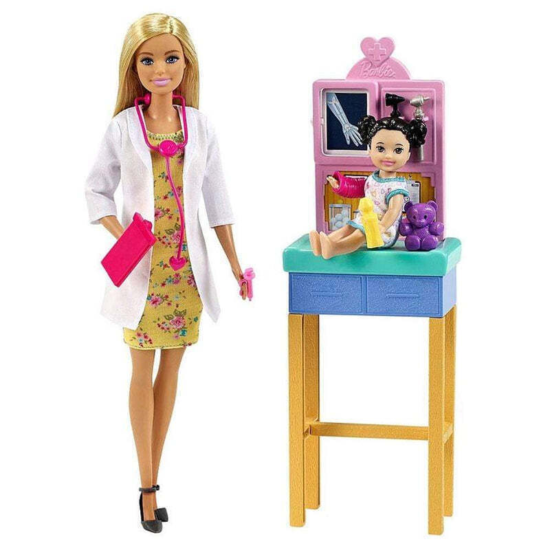 Barbie Pediatrician Doctor Playset Multicolor Age- 3 Years & Above