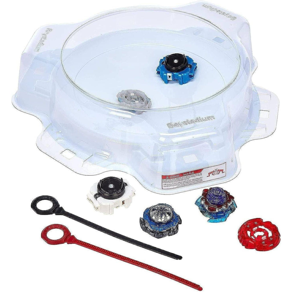 Bey Blade Burst BBattle Rise Set Stadium With Sword Valtryek V5 And Ace Dragon S4 Multicolor Age- 8 Years & Above