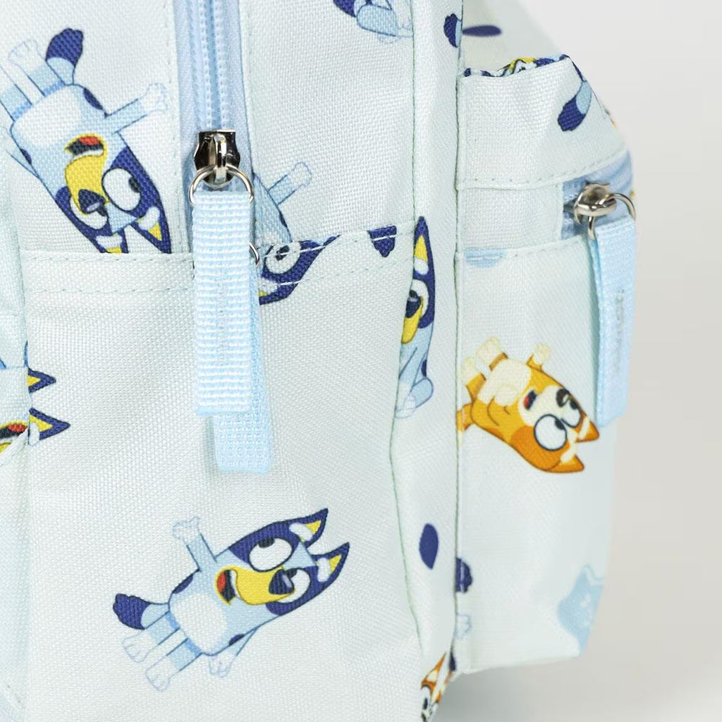 Bluey Kids Printed Backpack with Front Pocket 27 cm Blue 2100005067 Age- 3 Years & Above