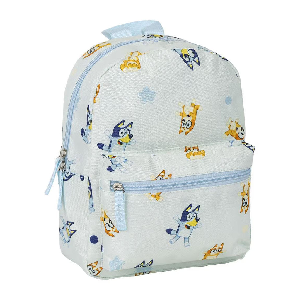 Bluey Kids Printed Backpack with Front Pocket 27 cm Blue 2100005067 Age- 3 Years & Above