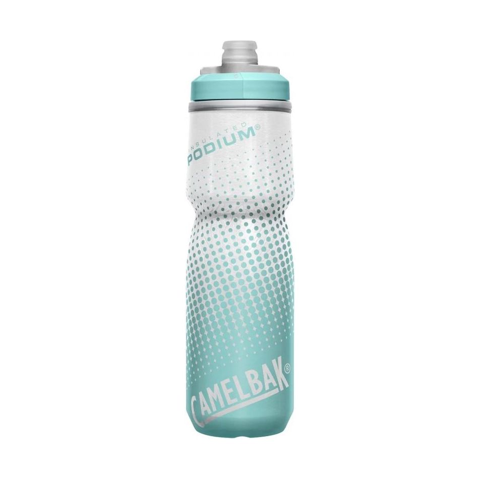 CamelBak Podium Chill Insulated Water Bottle 24 Oz Teal Dot Age- 8 Years & Above