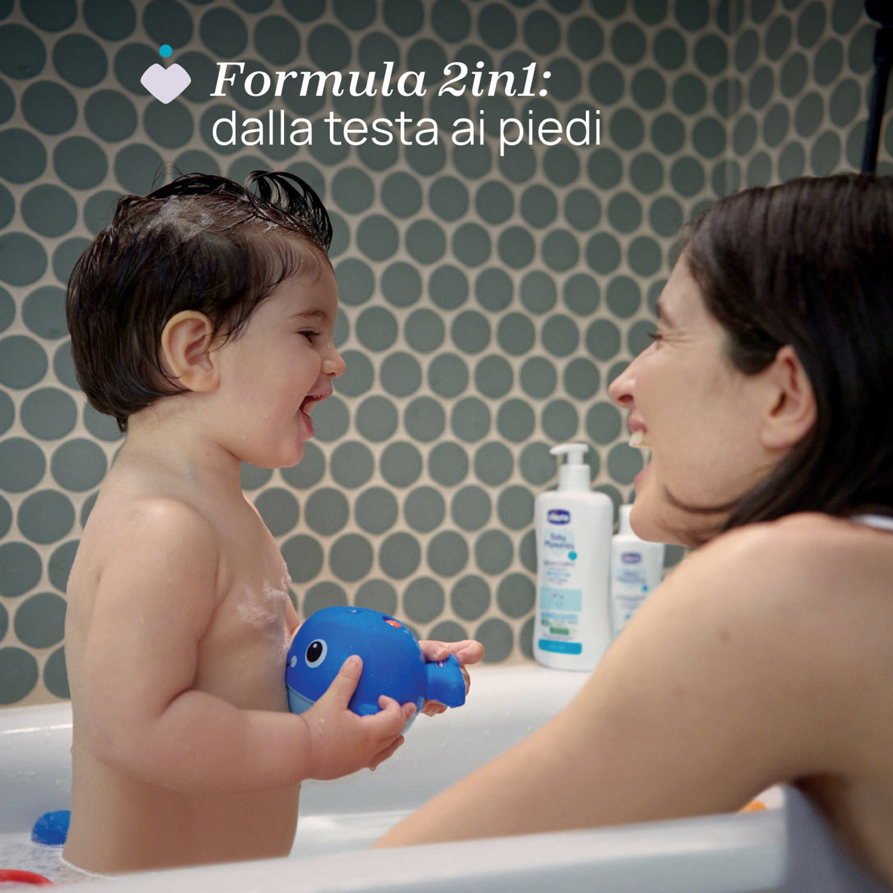 Chicco Baby Moments Bath Shampoo No-Tears for Baby Skin 200ml Age- Newborn & Above