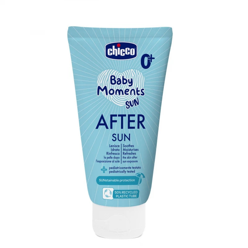 Chicco Baby Moments Sun After Lotion 150ml Age- Newborn & Above