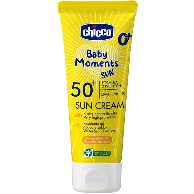 Chicco Baby Moments Sun SPF 50+ Sunscreen 75 Ml  Age- Newborn & Above