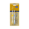 Chicco First Teeth  Toothbrushes Pack of 2 Yellow/Blue Age- Mustard Yellow/Indigo Blue