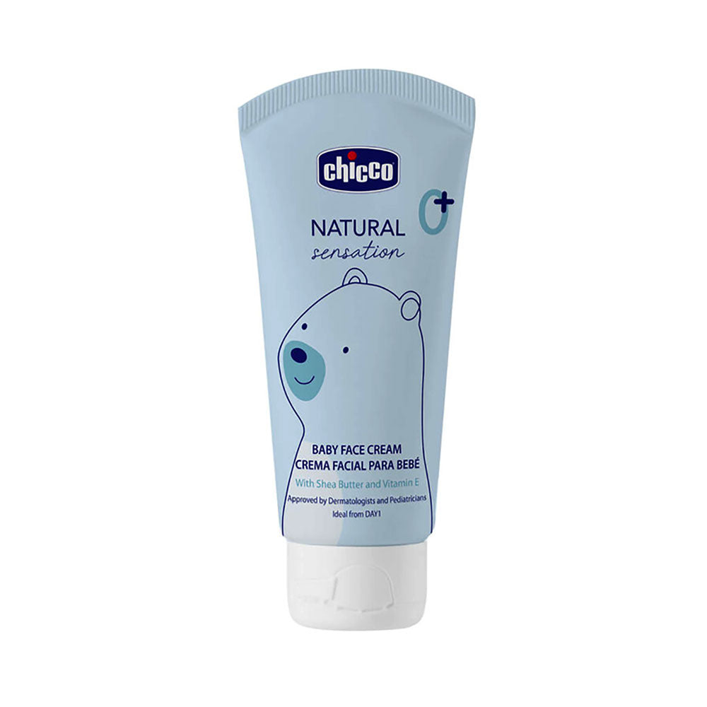 Chicco Natural Sensation Face Cream 50ml Age- Newborn & Above