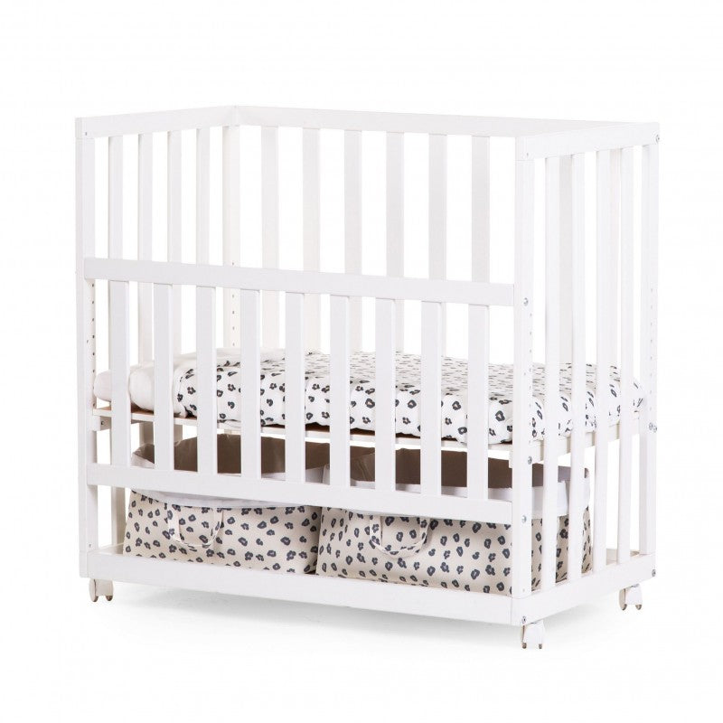 Childhome Bedside Crib 50 x 90 cm White BSCNWI Age- Newborn up to 6 Months (Maximum weight 15kg)