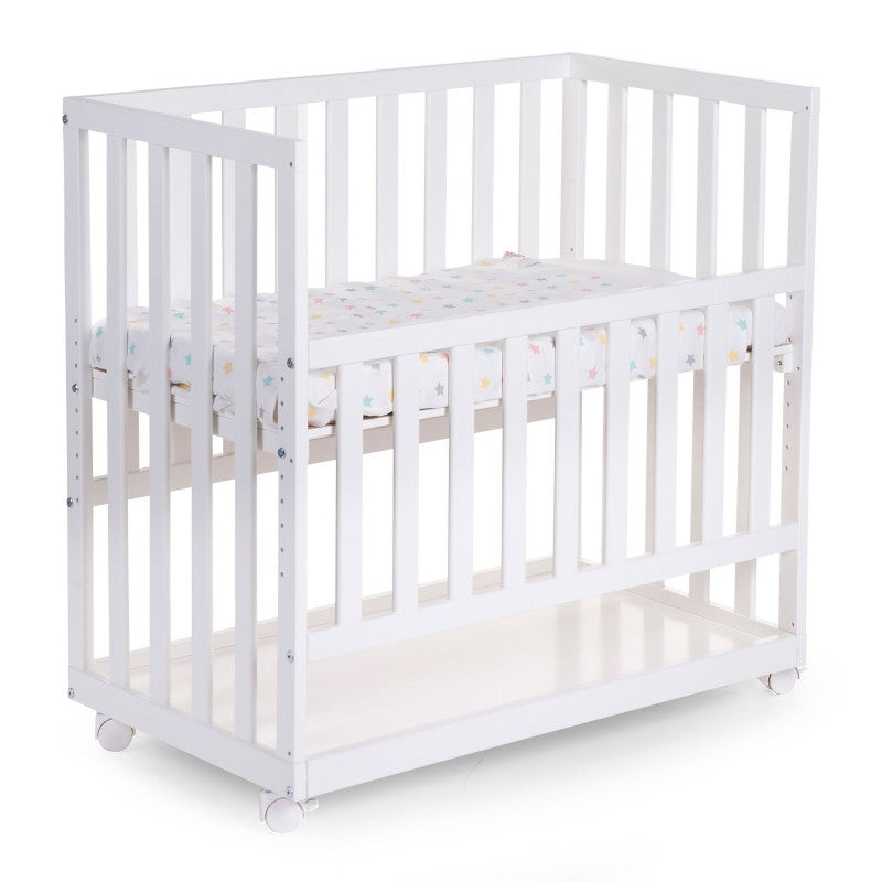 Childhome Bedside Crib 50 x 90 cm White BSCNWI Age- Newborn up to 6 Months (Maximum weight 15kg)