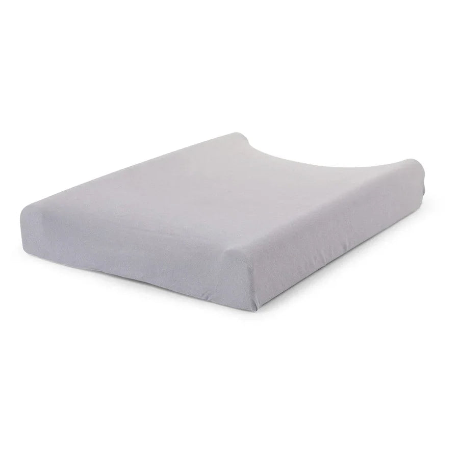Childhome Changing Cushion Cover Tricot Pastel Mouse Grey CCCOTWHPMG Age- Newborn to 12 Months