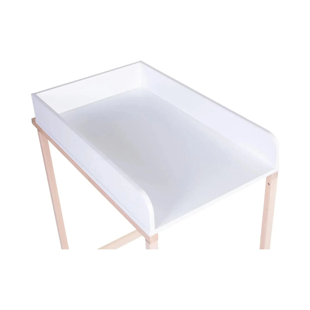 Childhome Changing Table + Bath + Wheels (Box 1 2) White CHTBNW1 Age- 12 Months to 18 Months (Holds Weight from 11 upto 15 Kg)