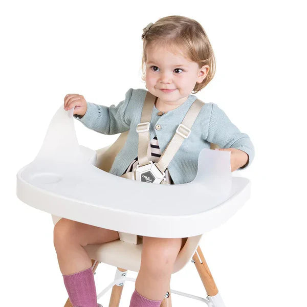 Childhome Evolu Silicone Feeding Tray Cover Transparent CHEVOTSIL Age- 6 Months to 3 Years