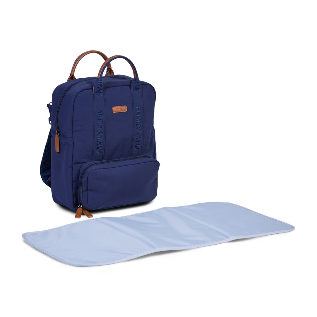 Childhome Family Club Backpack Signature Urban Navy For Parents (Up to 5kg) CWBPSUNA
