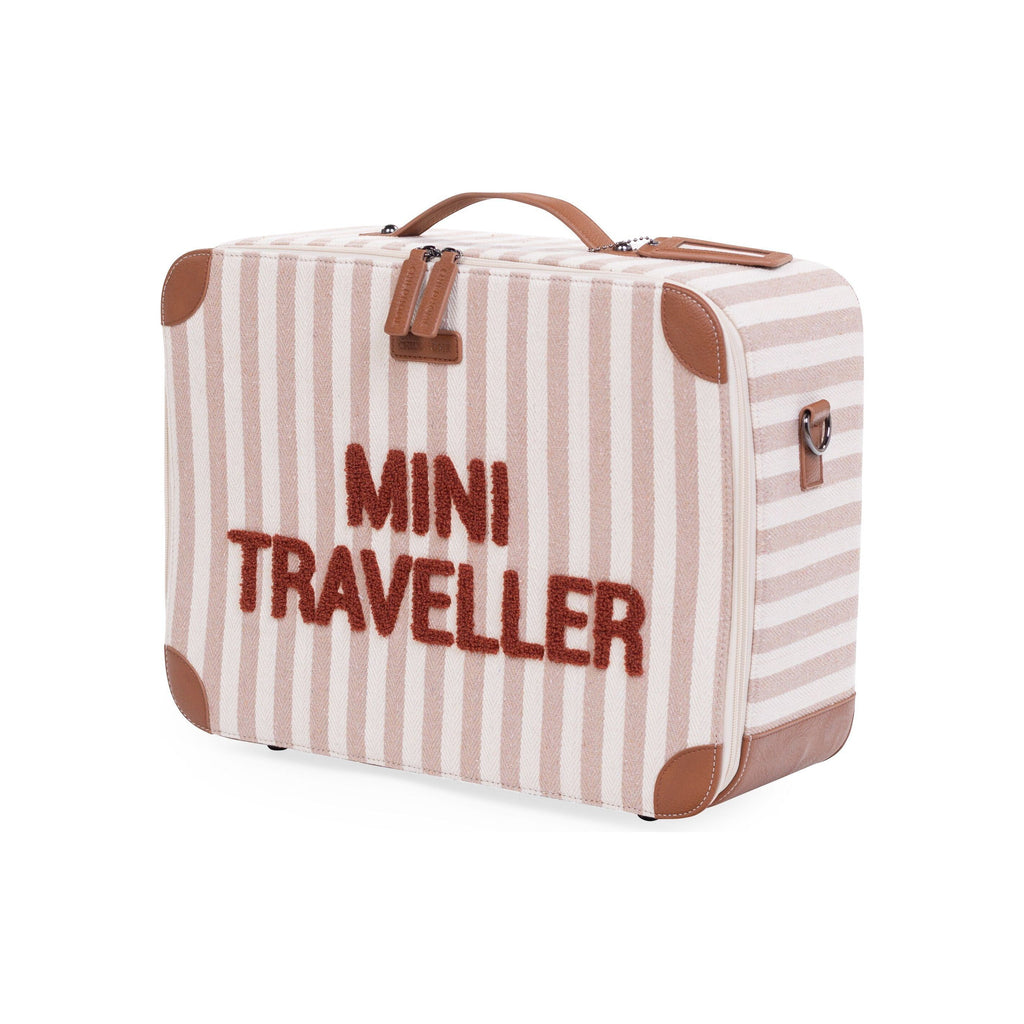 Childhome Mini Traveller Kids Suitcase Nude Terracotta CWSCKSTNR Age- Newborn & Above
