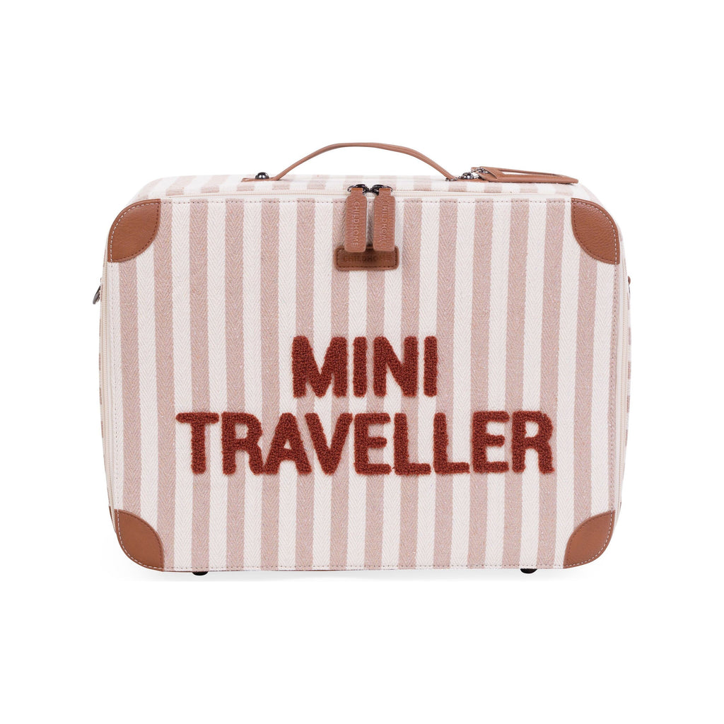 Childhome Mini Traveller Kids Suitcase Nude Terracotta CWSCKSTNR Age- Newborn & Above