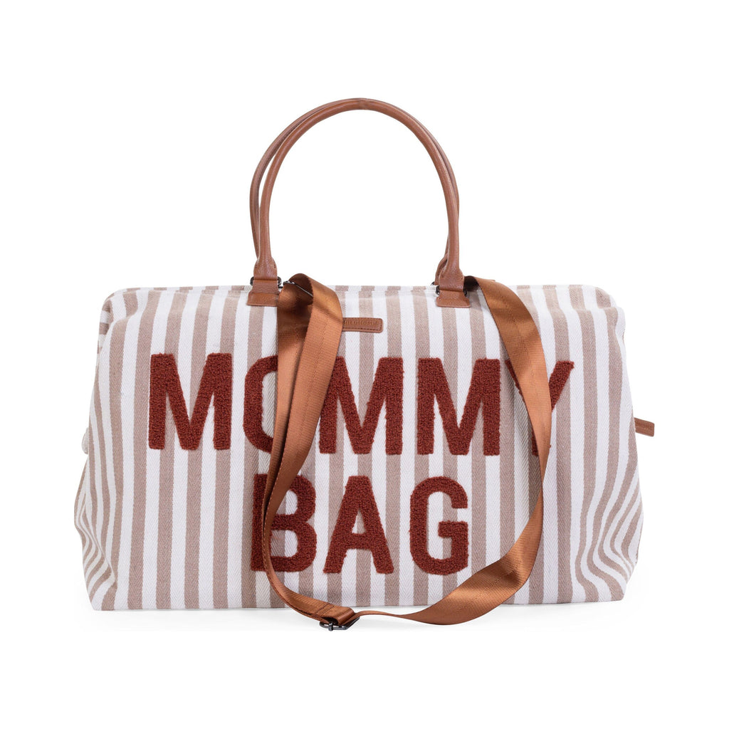 Childhome Mommy Bag Big Nude Terracotta For Parents CWMBBSTNR