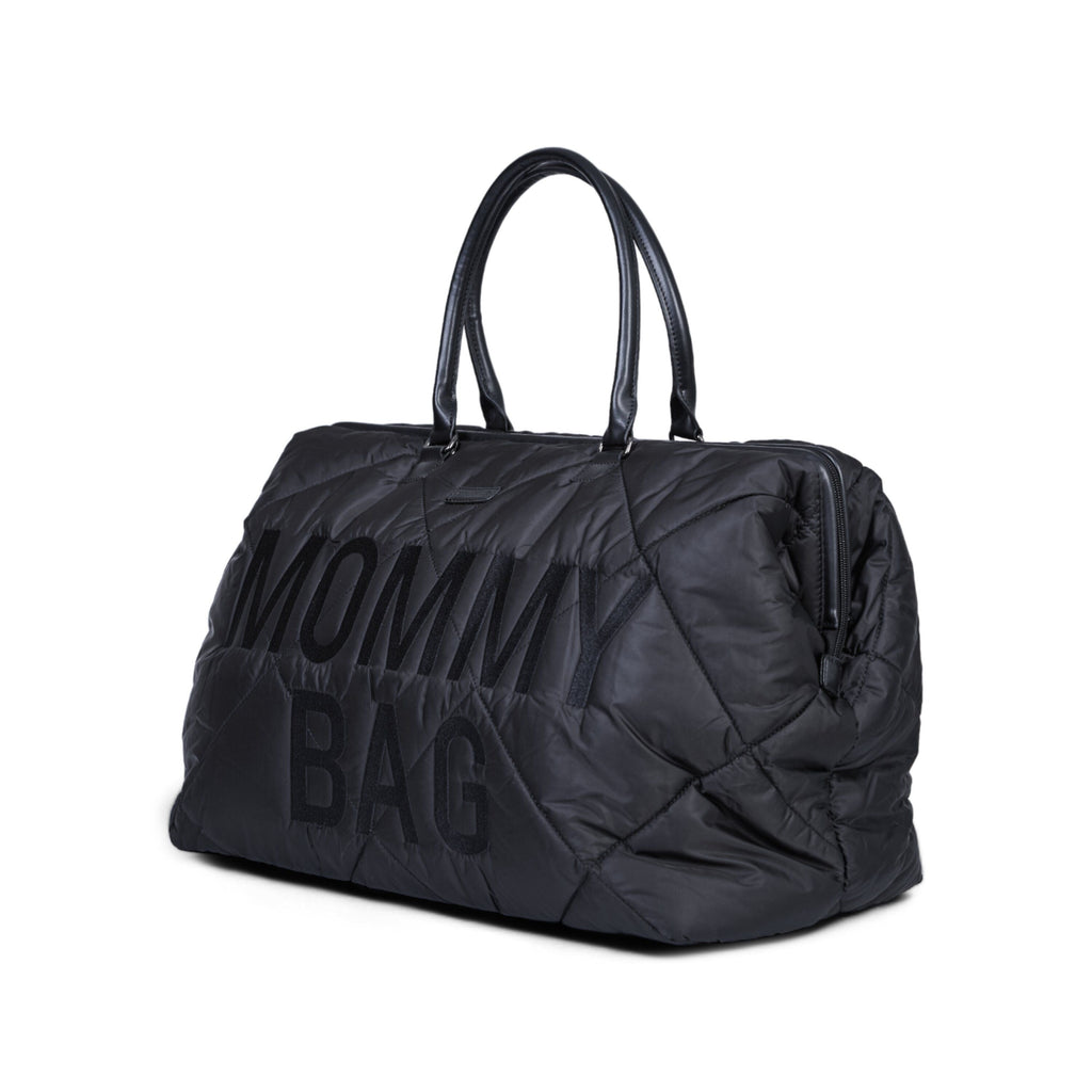 Childhome Mommy Bag Big Puffered Black For Parents CWMBBPBL
