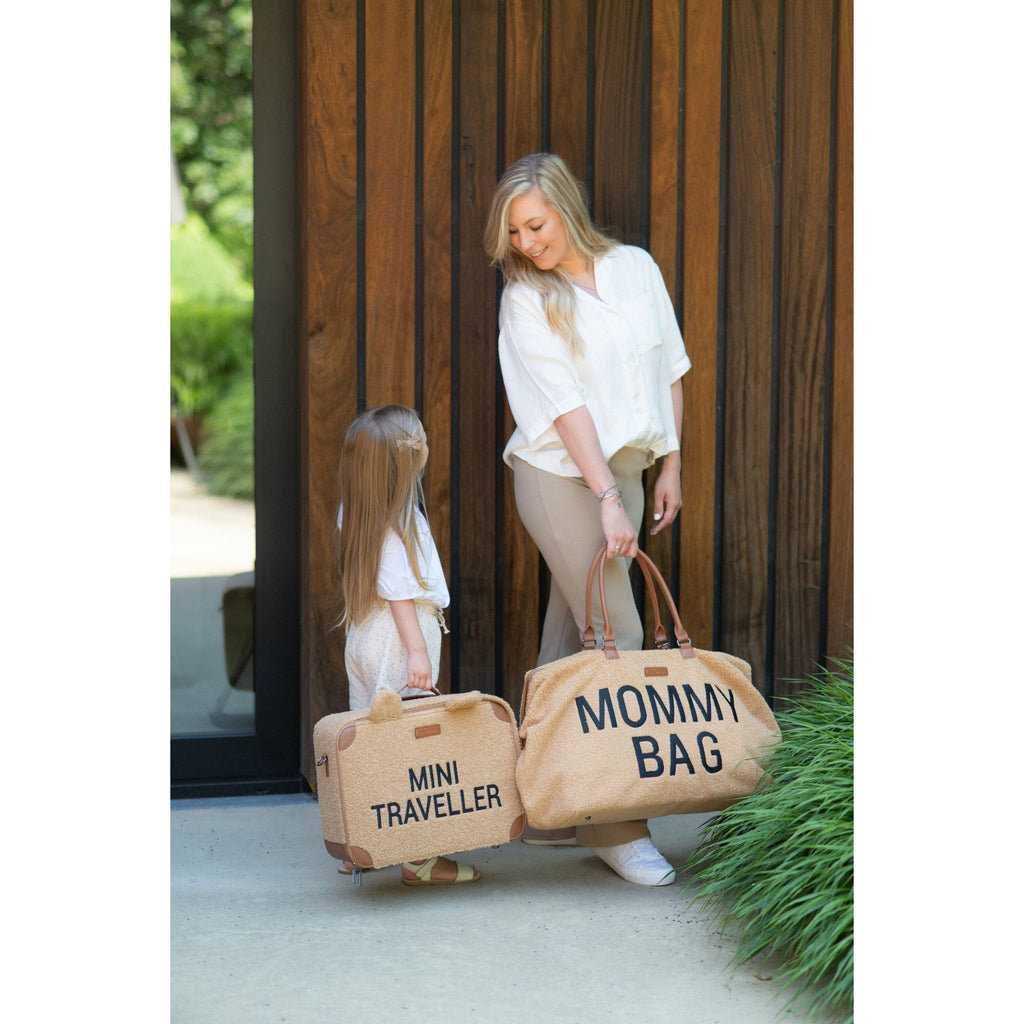 Childhome Mommy Bag Big Teddy Beige For Parents CWMBBT