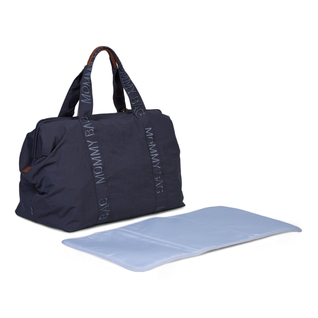Childhome Mommy Bag Signature Urban Dark Grey For Parents CWMBBSUDG