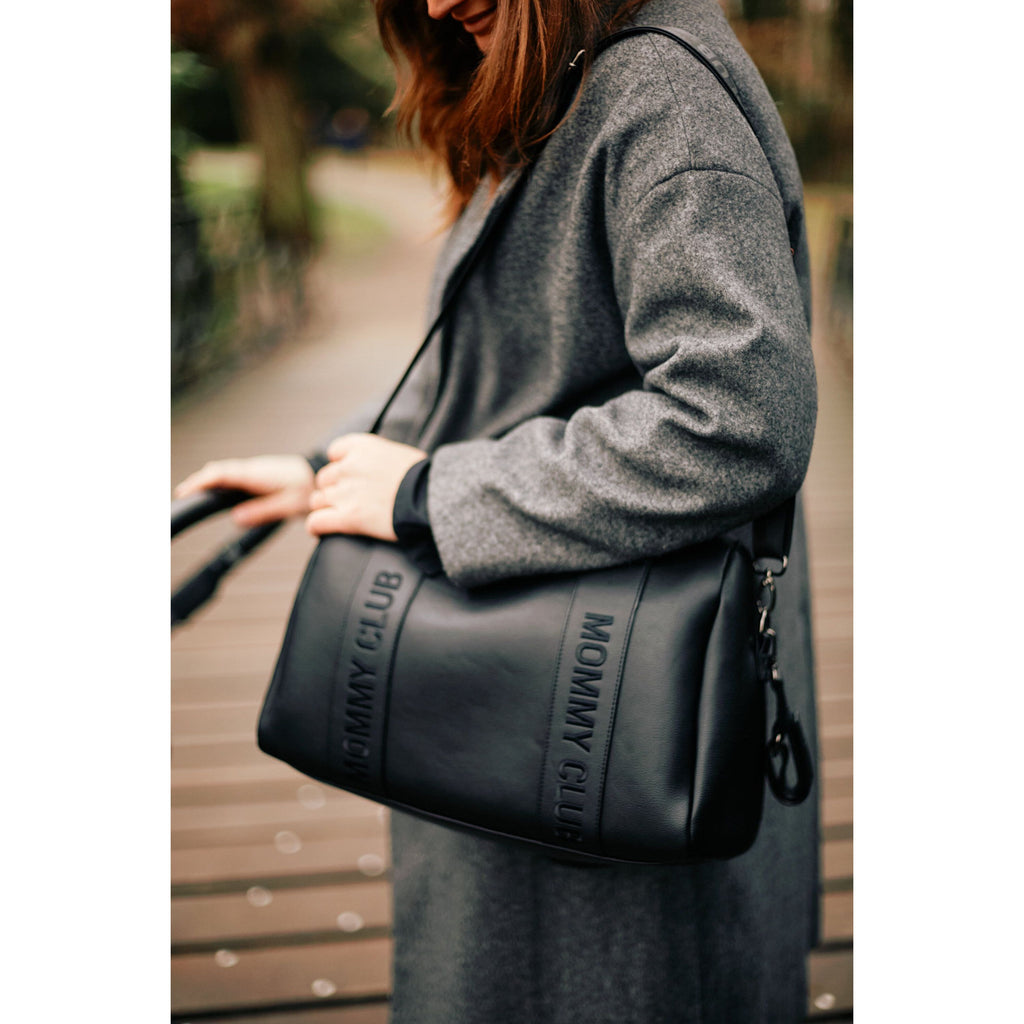 Childhome Mommy Club Signature Black For Parents CWMCSLBL