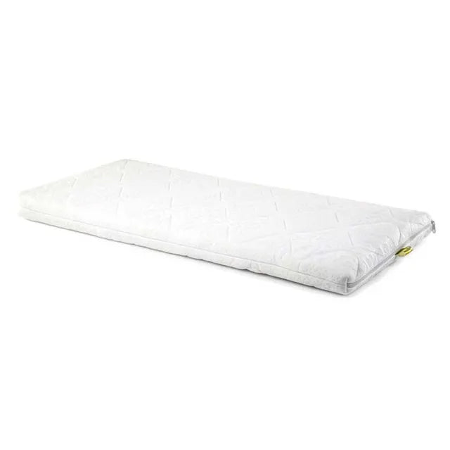 Childhome Tipi Cot Bed Mattress Basic Polyester 70 x 140 cm Off White M140B Age- Newborn to 3 Years