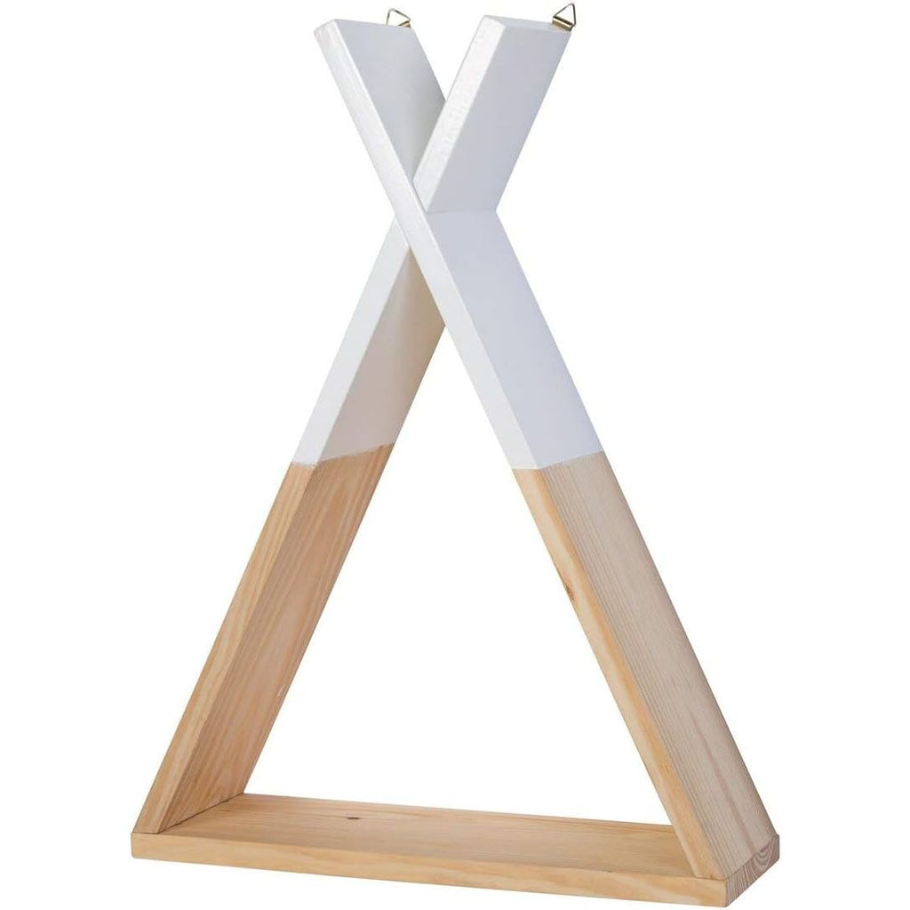 Childhome Wall Shelf Tipi Natural White WSTIPI Age- 2 Years & Above