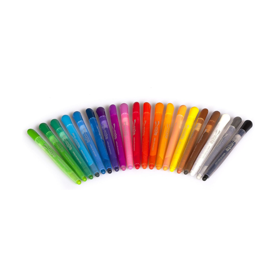 Cra-Z-Art 20 Mini Twist Up Crayons Multicolor Age- 3 Years & Above