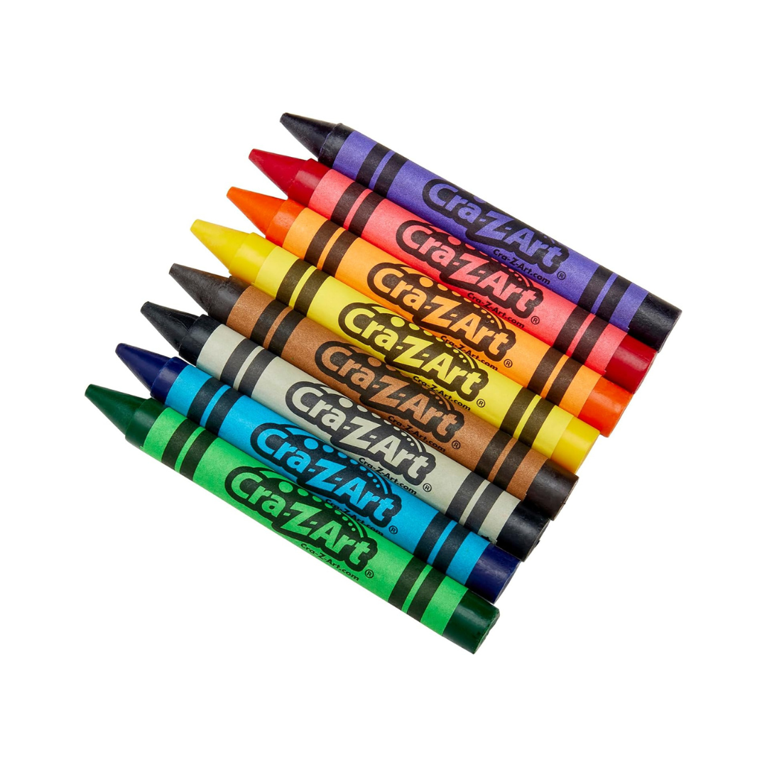 Cra-Z-Art 8 Colorful Crayons Multicolor Age- 3 Years & Above