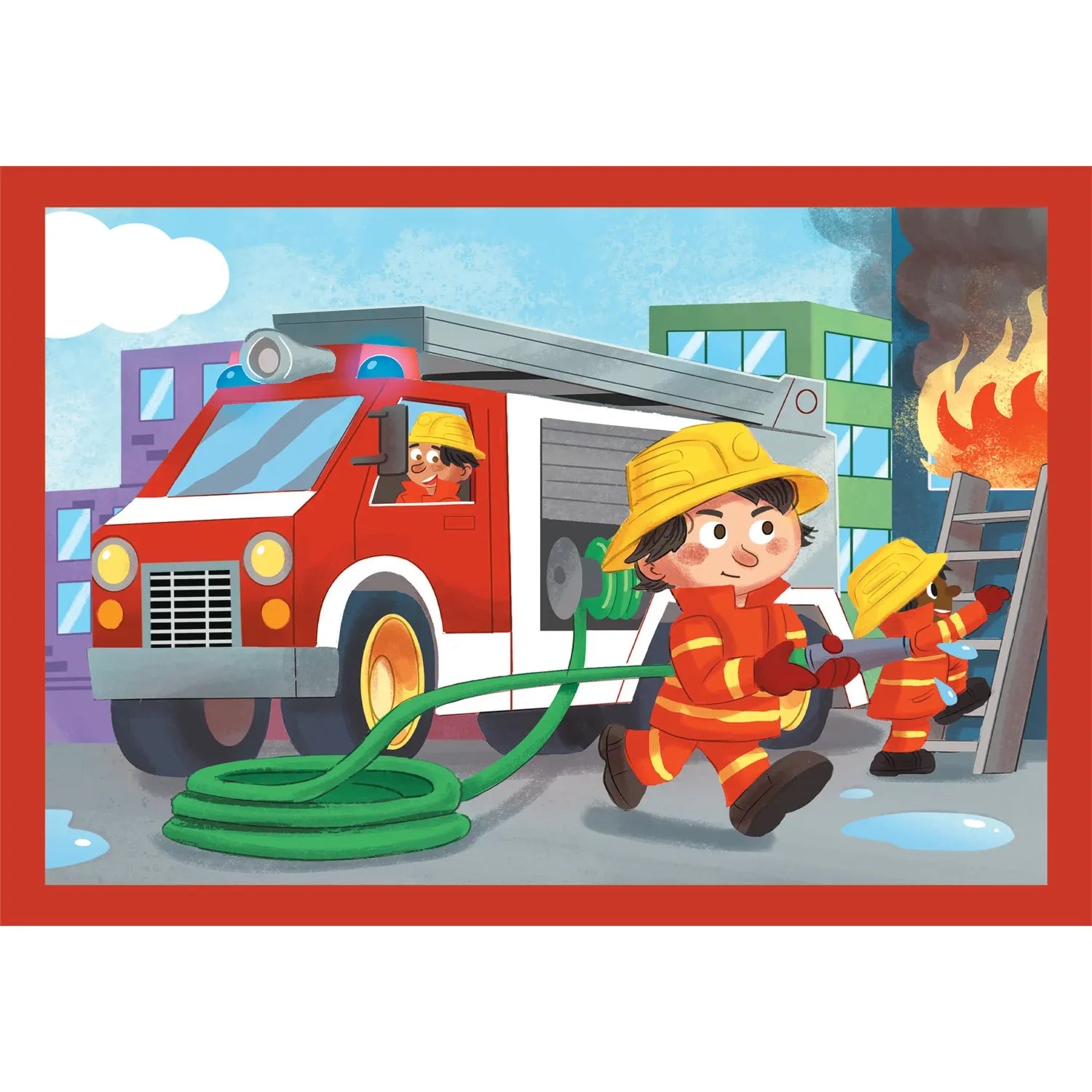 Clementoni 4-In-1 Kids Puzzle- Noli Busy At Work 2025 CL21741 Age- 3 Years & Above