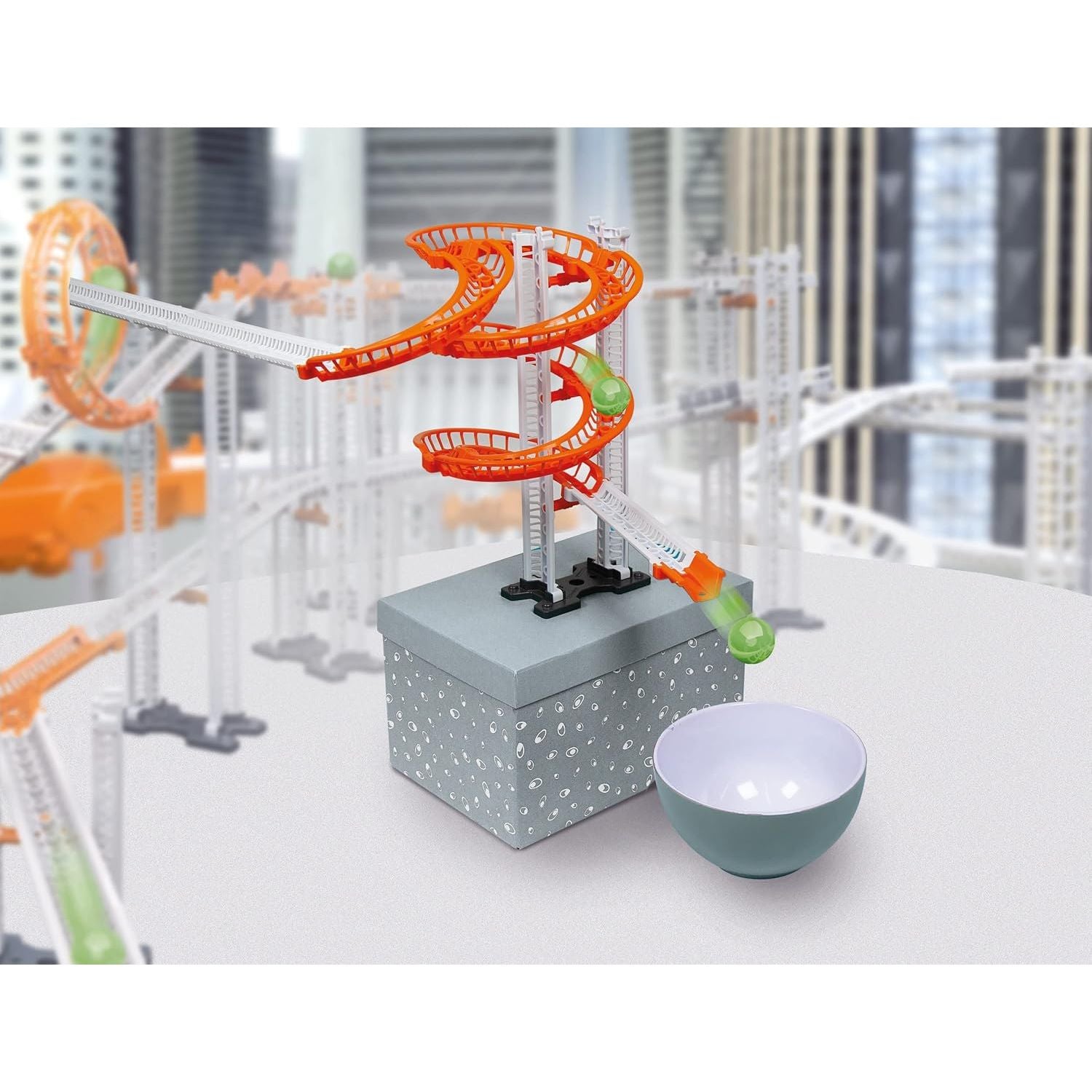 Clementoni Action & Reaction Glow Effect Construction Set CL75067 Age- 8 Years & Above
