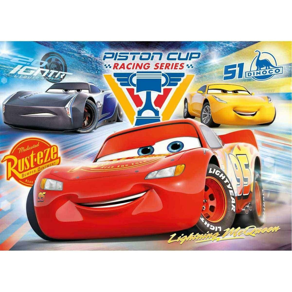 Clementoni Disney Cars 3 104 Pieces Super Color Jigsaw Puzzle Age-5 Years & Above