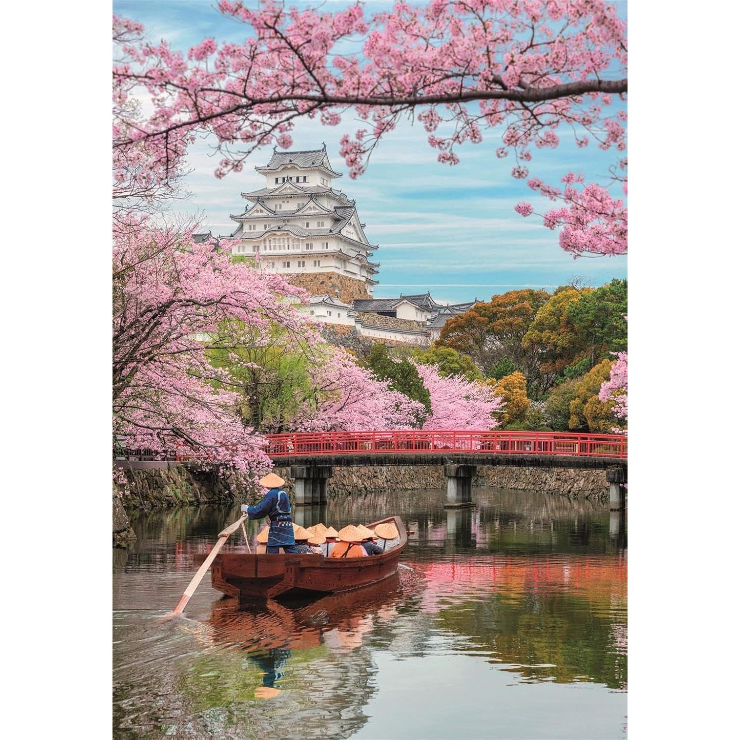 Clementoni Himeji Castle In Spring 1000 Pieces (70 X 50 Cm) Kids Jigsaw Puzzle CL39982 Age- 9 Years & Above